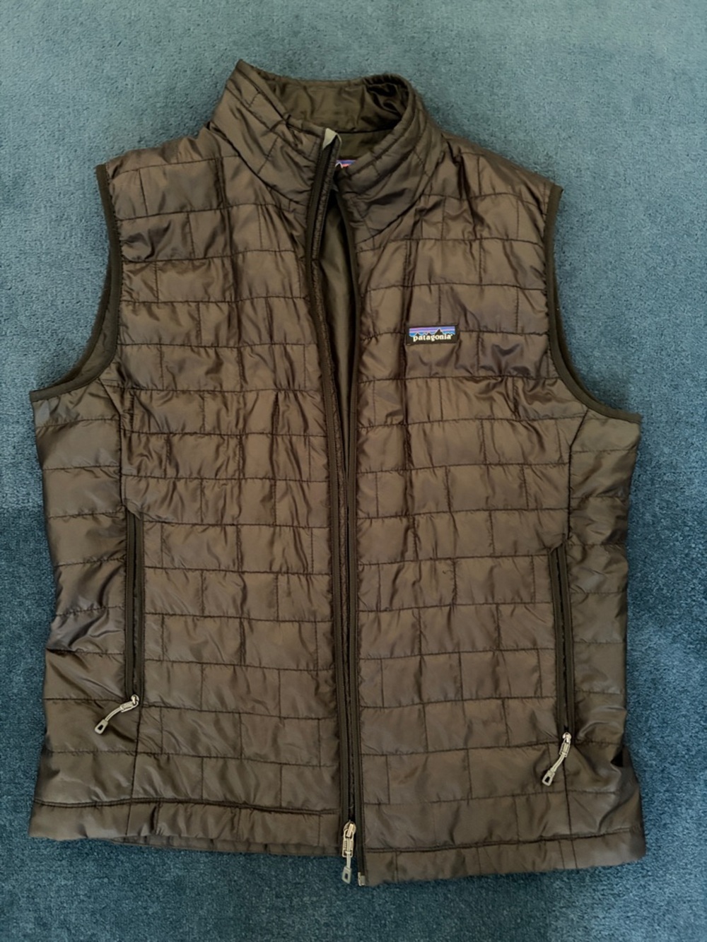 Patagonia Black Nanopuff Down Vest